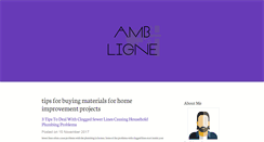 Desktop Screenshot of amb-ligne.com