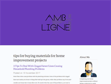 Tablet Screenshot of amb-ligne.com